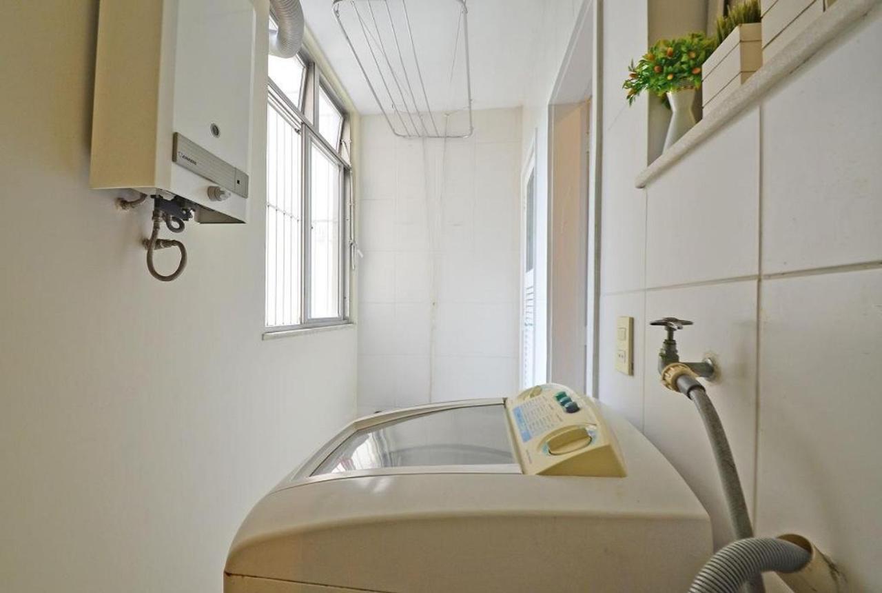 Confortavel E Seguro 2 Quartos Com Varanda No Leme Rio de Janeiro Exterior foto
